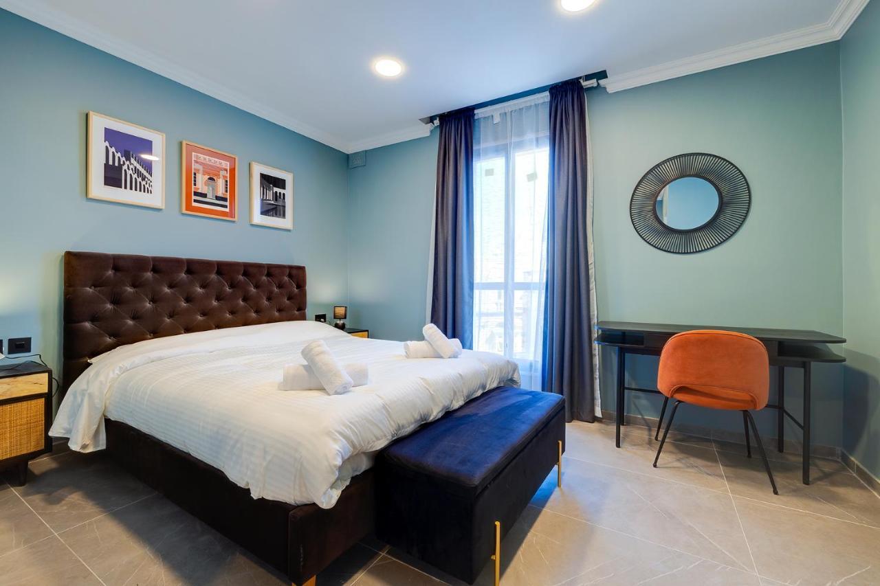 Art Deco Luxury Apartment, Central Location สลีมา ภายนอก รูปภาพ