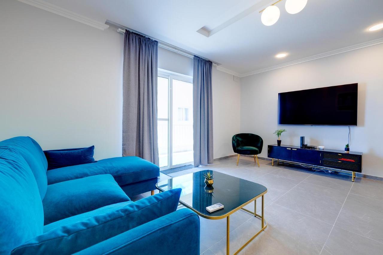 Art Deco Luxury Apartment, Central Location สลีมา ภายนอก รูปภาพ
