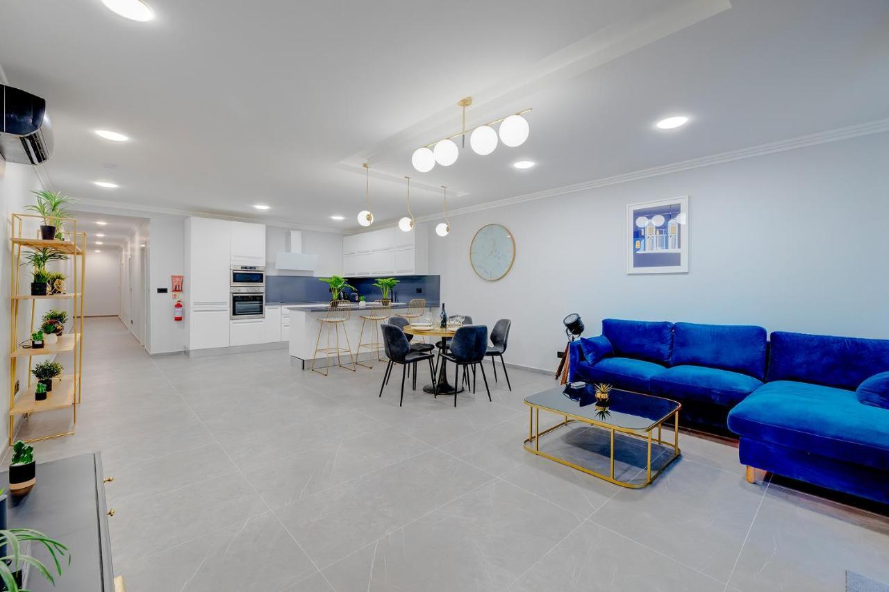 Art Deco Luxury Apartment, Central Location สลีมา ภายนอก รูปภาพ